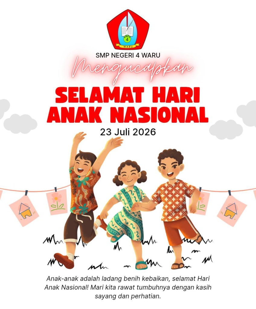 Selamat Hari Anak Nasional